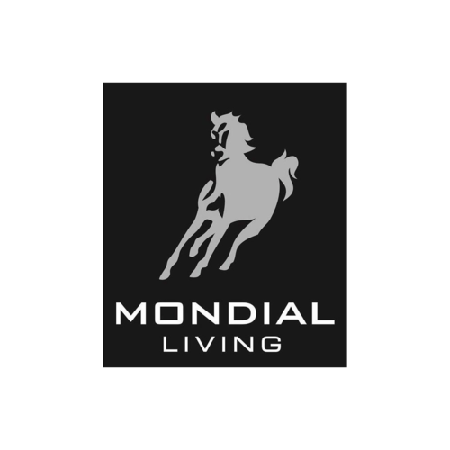 Mondial Living Mondial Living® Tuintafel Paris Blended Grey Ø100 cm | Levering met Topservice