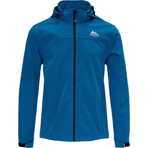 Nordberg Nordberg Kjeld - Softshell Outdoor Sommerjacke Herren - Petrol Melange - Größe XL