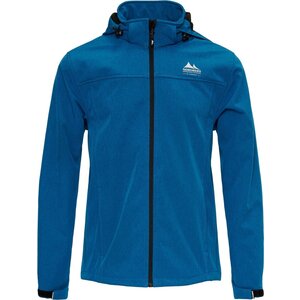 Nordberg Outdoor Nordberg Kjeld - Kurtka letnia Softshell Outdoor męska - Petrol Melange - Rozmiar M