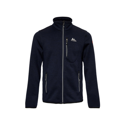 Nordberg Nordberg Benjamin Fleece Cardigan – Herren – Navy Melange – Größe 4XL Nordberg Nordberg Benjamin Fleece Cardigan – Herren – Navy Melange – Größe 4XL