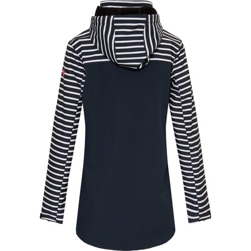 Nordberg Nordberg Maddy - Softshell Outdoor Sommerjacke Damen - Navy Stripe - Größe M