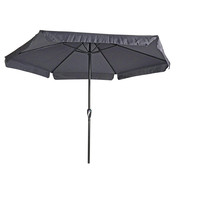 Gemini parasol dark gray/anthracite Ø300 cm