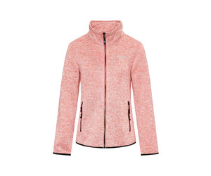 Nordberg Andrea Fleece Cardigan Damen Coral Melange Größe