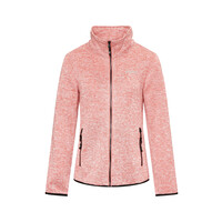 Nordberg - Andrea Fleece Cardigan - Damen - Coral Melange - Größe 3XL