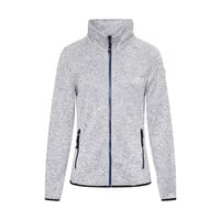 Nordberg - Andrea Fleece Cardigan - Damen - Light Blue Melange - Größe L