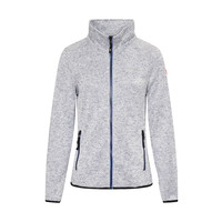 Nordberg - Andrea Fleece Cardigan - Damen - Hellblau Melange - Größe 3XL