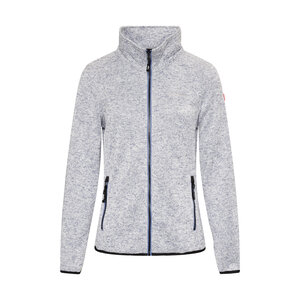 Nordberg Nordberg - Andrea Fleece Cardigan - Damen - Hellblau Melange - Größe 4XL
