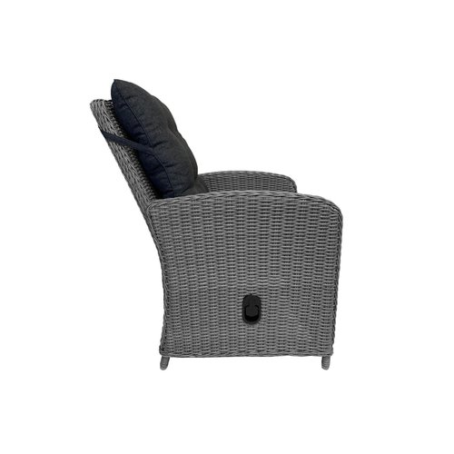 Mondial Living Nola fauteuil mélangé gris