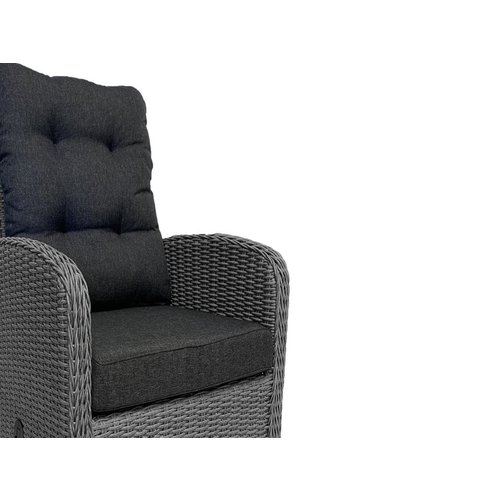 Mondial Living Nola fauteuil mélangé gris