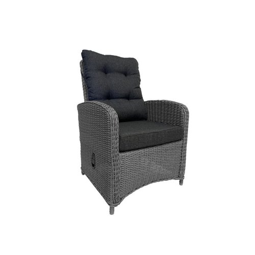 Mondial Living Nola fauteuil mélangé gris