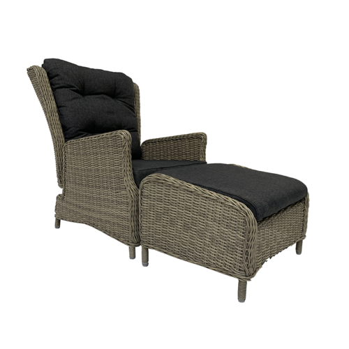 Mondial Living Bombay Lounge Chair | Forest Gray