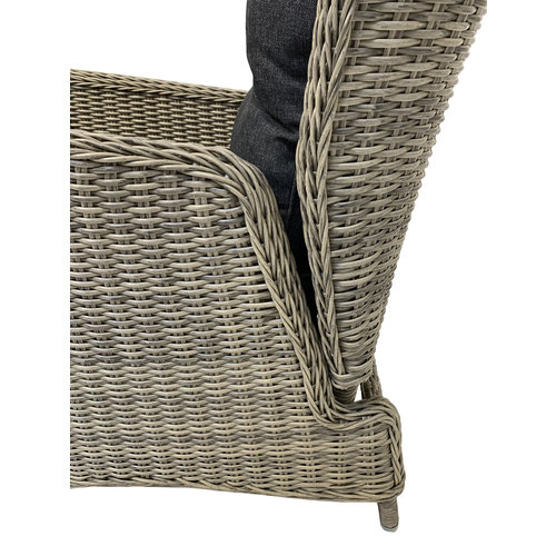 Mondial Living Bombay Lounge Chair | Forest Grey