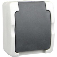 NVoltz - WCD 1-fach 2P RA IP44 Spritzwassergeschützt