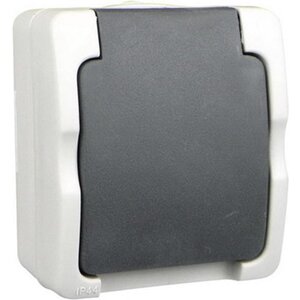 Nvoltz - WCD 1 -fold 2p RA IP44 Splash -prooal