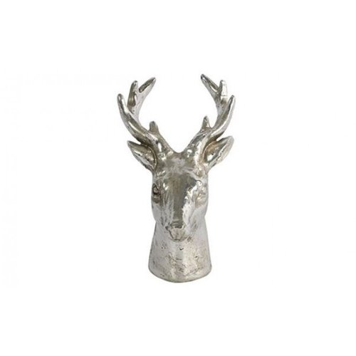 Decostar Decostar Deko Hirsch | 12 x 8,5cm | Silber