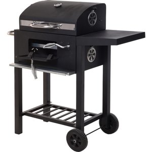 Vaggan Luxe Houtskool Barbecue - Grilloppervlak (LxB) 44 X 32 cm - Staal - Matzwart