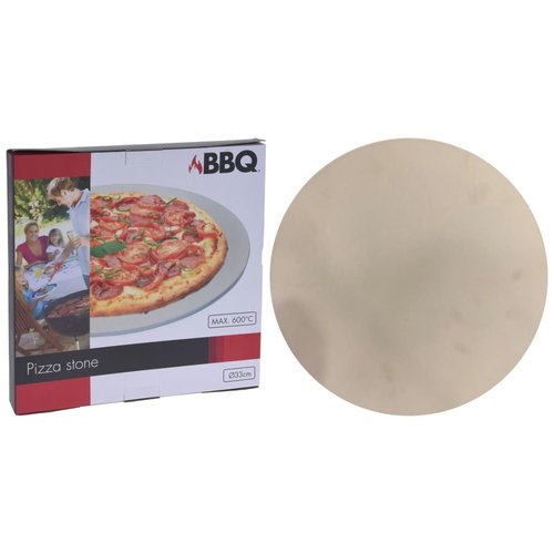 BBQ Pizzastein ø33 cm - Beige BBQ Pizzastein ø33 cm - Beige