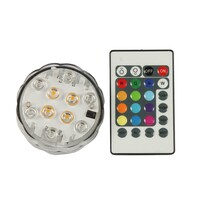 LED base atmosphere light with candlelight effect waterproof