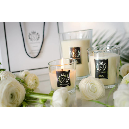 Vellutier Vellutier scented candle medium bridal bouquet - 12 cm / Ø 9 cm