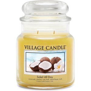 Village Candle Village Candle – Soleil All Day – Mittlere Kerze – 105 Brennstunden