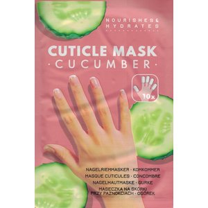 Set of 10 cuticle masks with cucumber For perfect nails