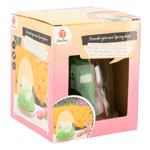 CUPOLA DI NATALE E PASQUA DECORAZIONE IN PIEDI CON MOTIVO: DUE PECORE PECORE NATALE