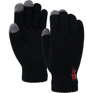 Heat Keeper Heat Keeper Thermo Gloves - Color Black - I -Touch - Size S/M