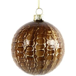 Non Branded Non-Branded Christmas Ball Primo 8 cm Glass Gold