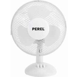 Table fan - ABS - Ø 23 cm - White