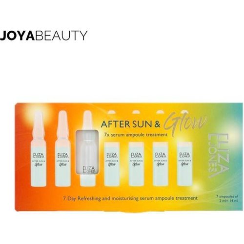 Eliza Jones After Sun & Glow Serum Ampoules | 7 day care serum treatment | After Sun Face Care
