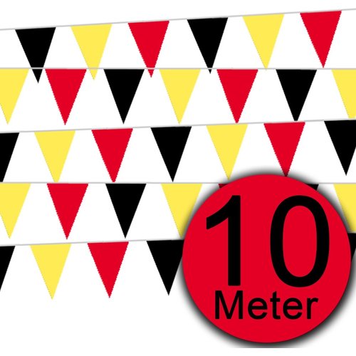 Flaggenlinie 10 Meter - Belgien Fußball-Weltmeisterschaft