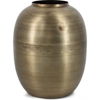 Vase Metall gold