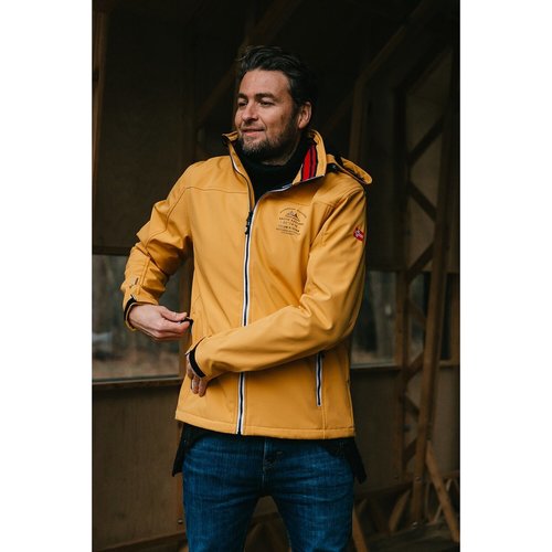 Nordberg Nordberg trond - veste d'été extérieure softshell hommes - jaune - taille l