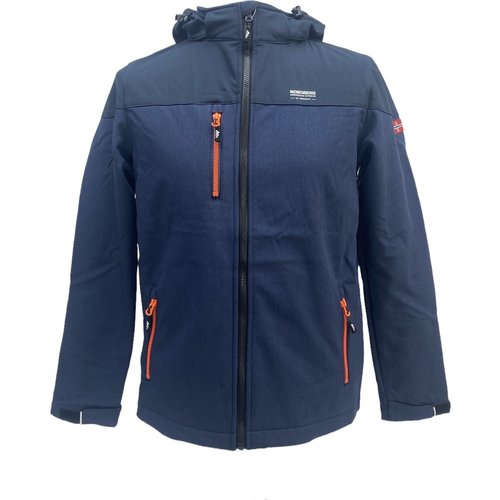 Nordberg Nordberg Lark - Softshell Outdoor Sommer Frauen Kinder - Dunkelblau Melange - Größe 140