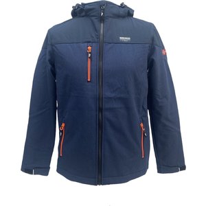 Nordberg Nordberg Lark - Softshell Outdoor Sommer Frauen Kinder - Dunkelblau Melange - Größe 152