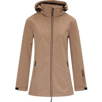 Nordberg irene softshell veste dames - taupe couleur - taille m