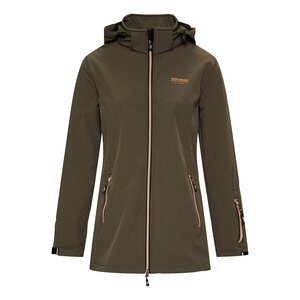 Nordberg Nordberg Irene Softshell Jas Dames - Kleur Legergroen- Maat S