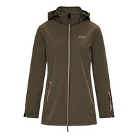 Nordberg Irene softshell jacket ladies - color army green - size M