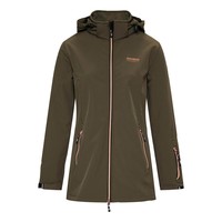 Nordberg Irene Softshell Jas Dames - Kleur Legergroen- Maat M