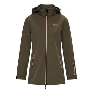 Nordberg Nordberg Irene Softshell Jas Dames - Kleur Legergroen- Maat M