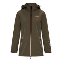 Nordberg Irene softshell jacket ladies - color army green - size L
