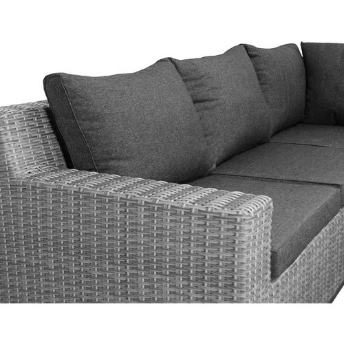 Mondial Living Mondial Living Nashville Lounge Set 4-Piece - Sofa d'angle