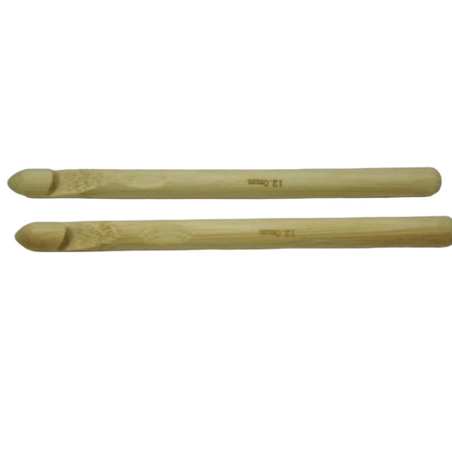 Bamboo crochet hooks - 2 pieces