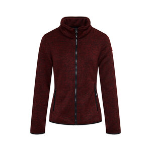 Nordberg Nordberg Fria Fleece Vest - Bordeaux melange- Maat S