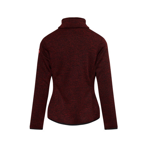 Nordberg Nordberg Fria Fleece Vest - Bordeaux melange- Maat M