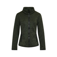 Nordberg Fria Fleece Vest - Groen melange- Maat M