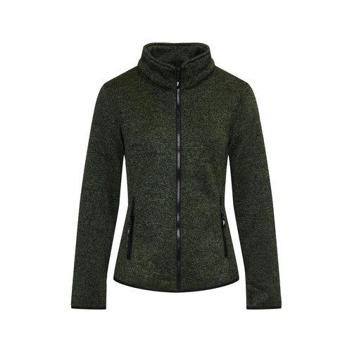 Nordberg Nordberg Fria Fleece Vest - Groen melange- Maat M