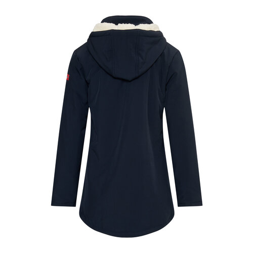 Nordberg Nordberg Teddy Winterjas - Dames - Navy - Maat M