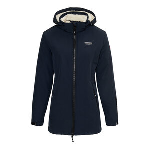 Nordberg Nordberg Teddy Winterjas - Dames - Navy - Maat L Nordberg Nordberg Teddy Winterjas - Dames - Navy - Maat L