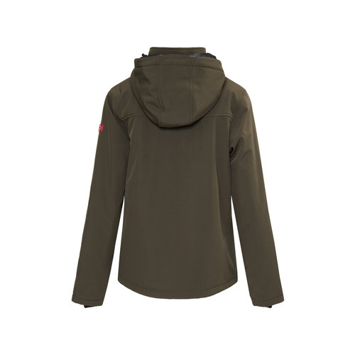 Nordberg Nordberg Shirley Winterjas - Dames - Softshell - Army - Maat S